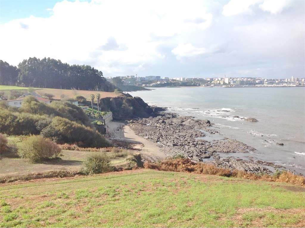 Playa Bastiagueiriño en Oleiros
