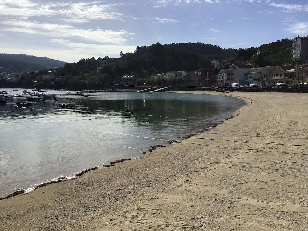 Playa Beluso en Bueu
