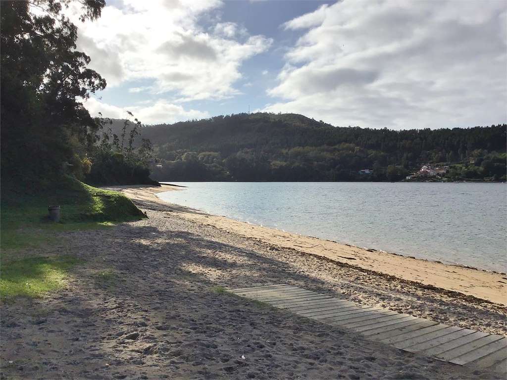 Playa Bestarruza en Mugardos