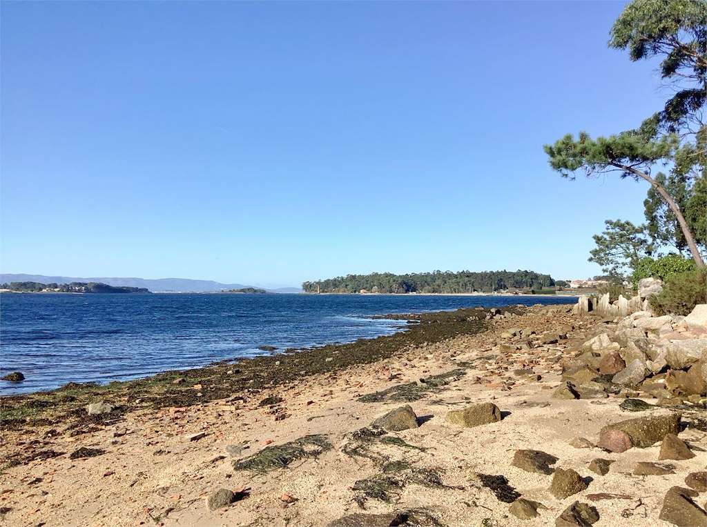 Playa Bico da Ran en Cambados