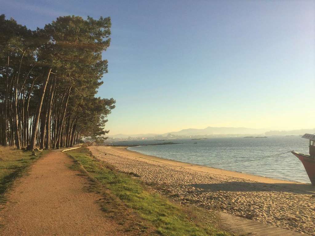 Playa Cabodeiro en A Illa de Arousa