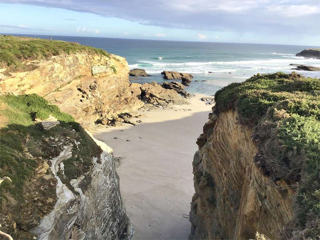 Playa Cadramón en Ribadeo