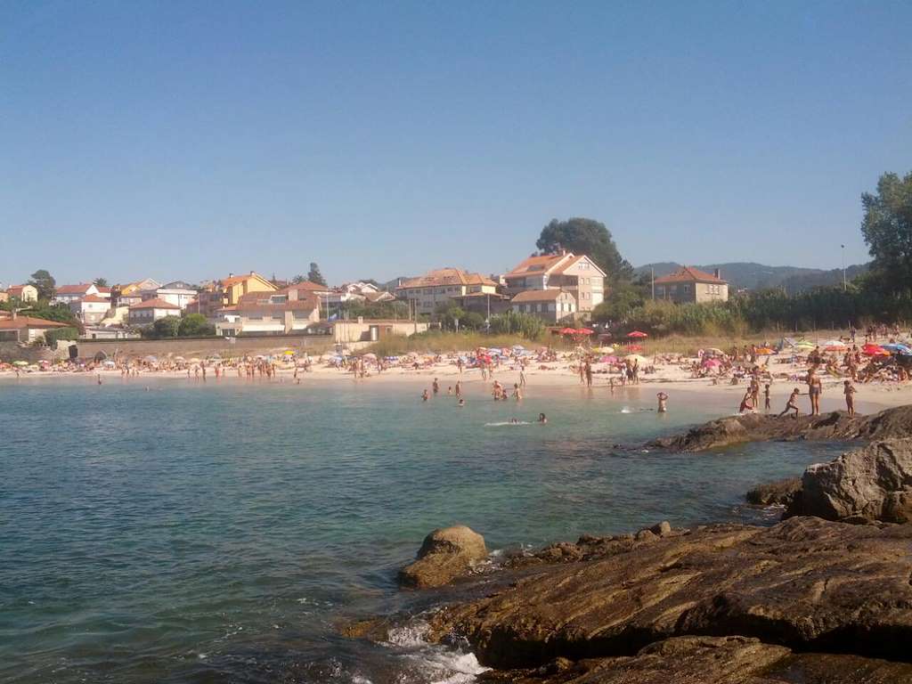Playa Calzoa en Vigo