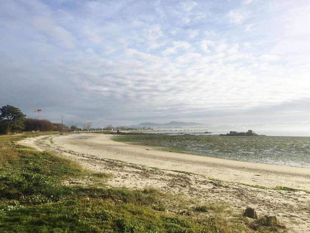Playa Camaxe en Illa de Arousa