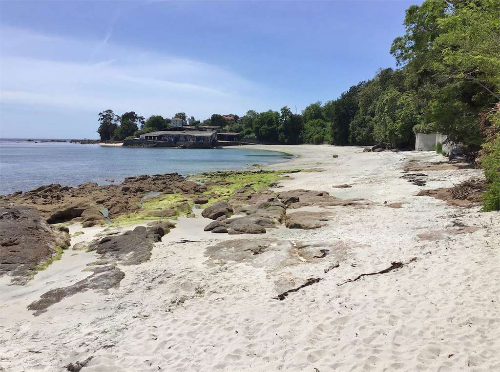 Playa Canabal en Cangas de Morrazo