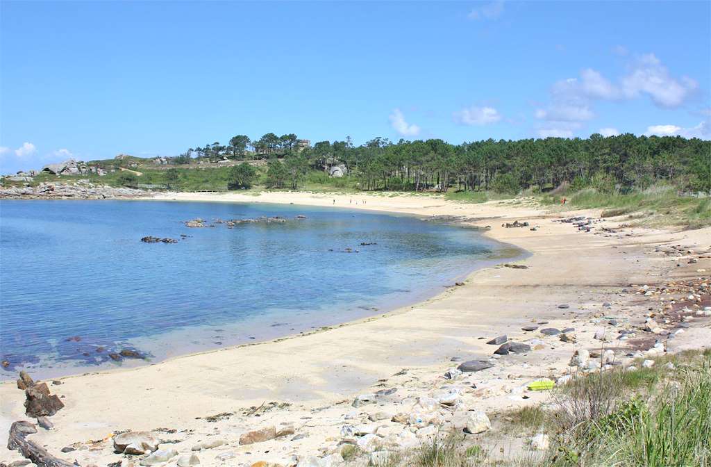 Playa Canelas en O Grove