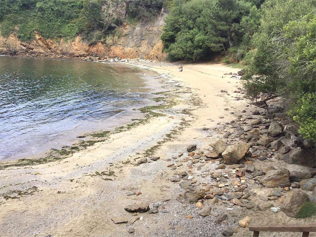 Playa Canide en Oleiros