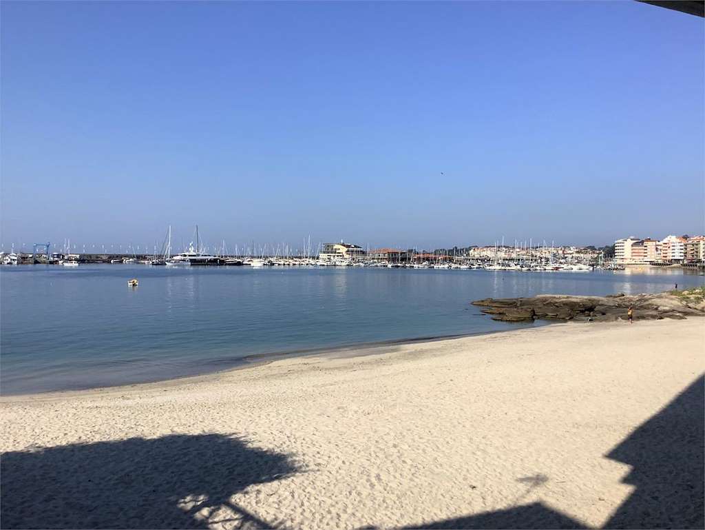 Playa Carabuxeira en Sanxenxo