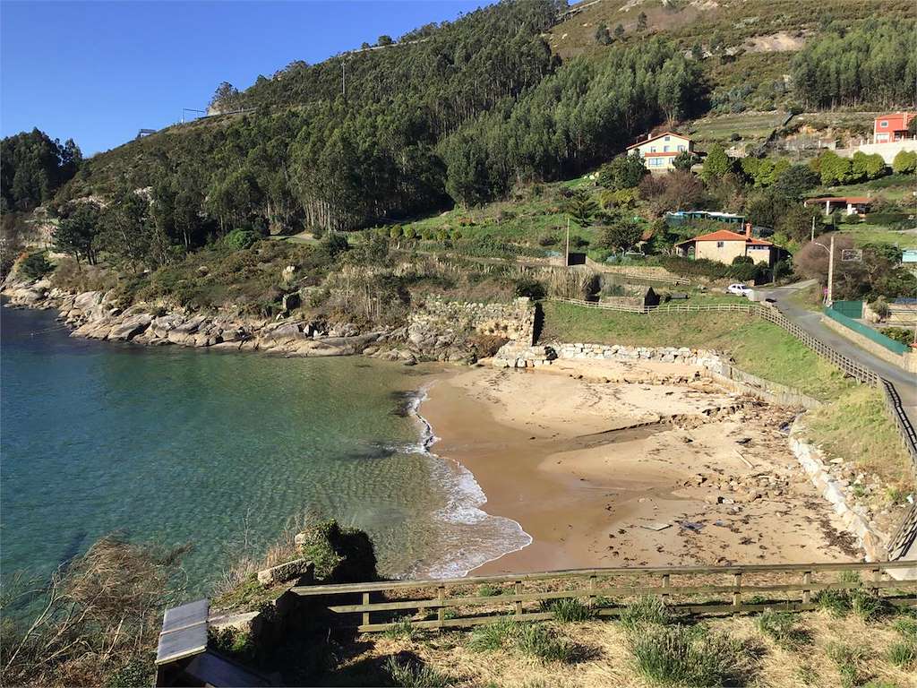Playa Cariño en Ferrol