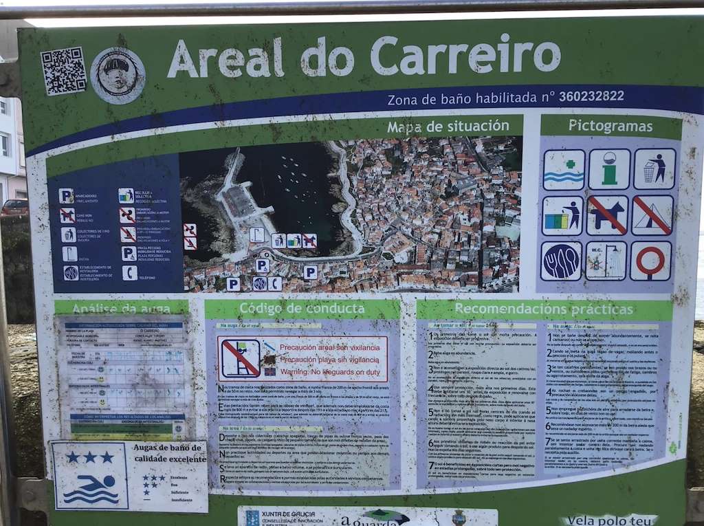 Playa Carreiro en A Guarda