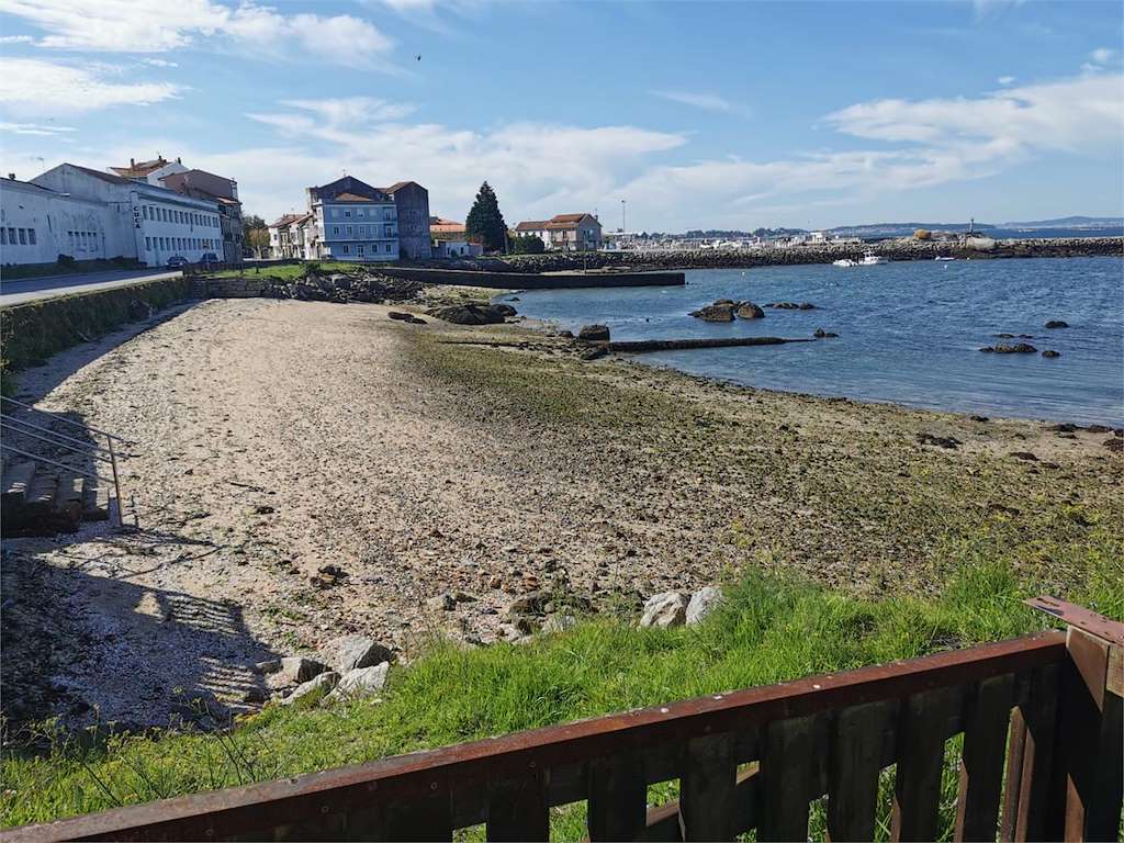 Playa Castelete en Vilagarcía de Arousa