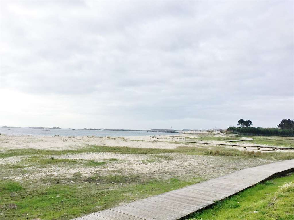 Playa Castro en Ribeira