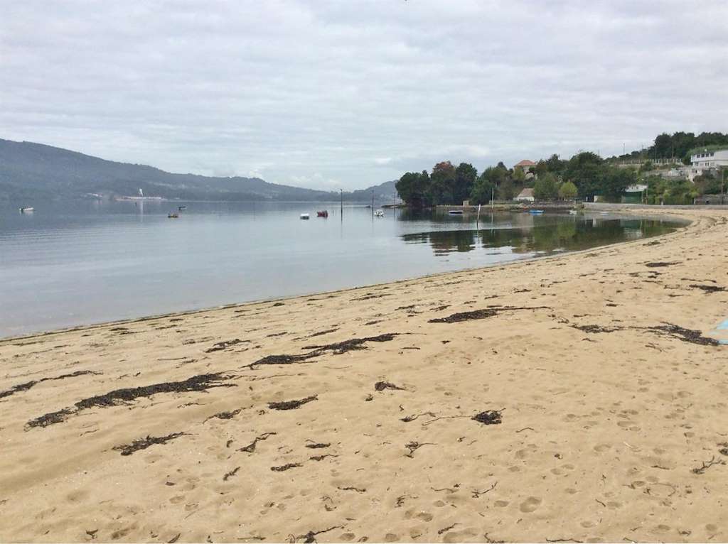 Playa Cesantes en Redondela