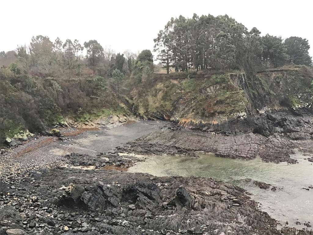 Playa Coido en Pontedeume