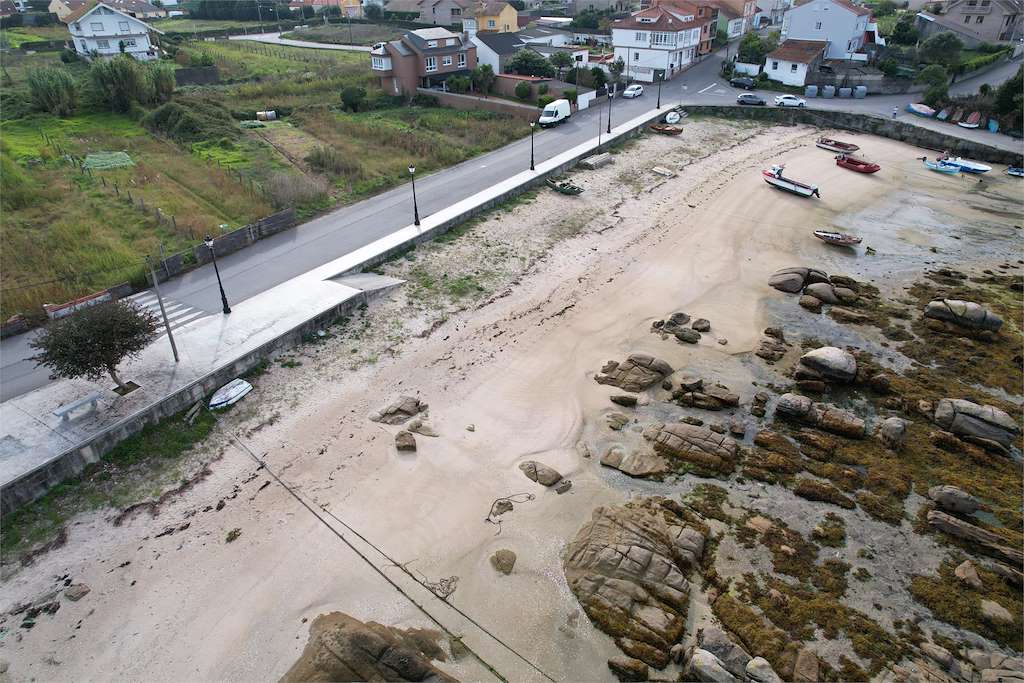 Playa Comboa - Abilleira en A Illa de Arousa