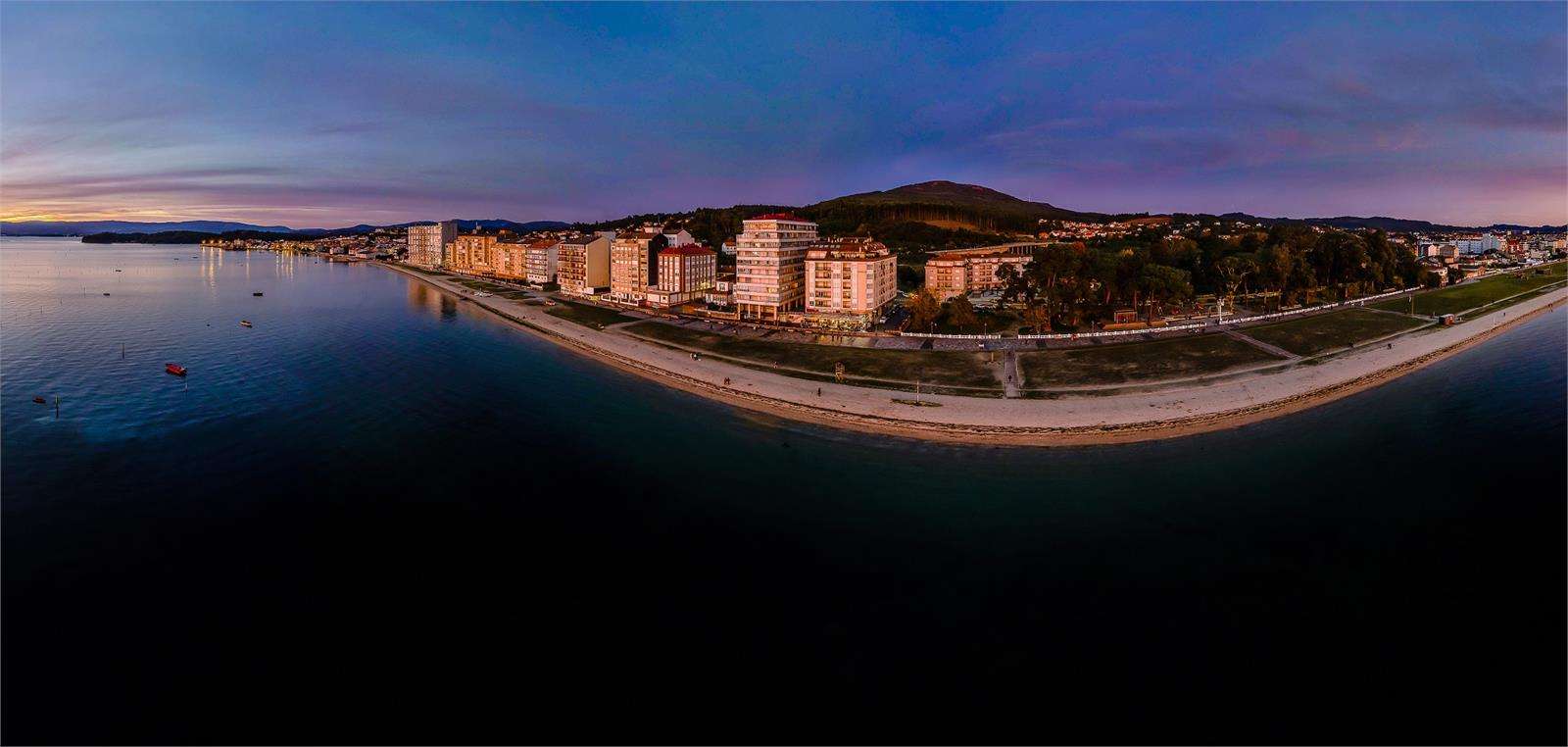 Playa Compostela en Vilagarcía de Arousa