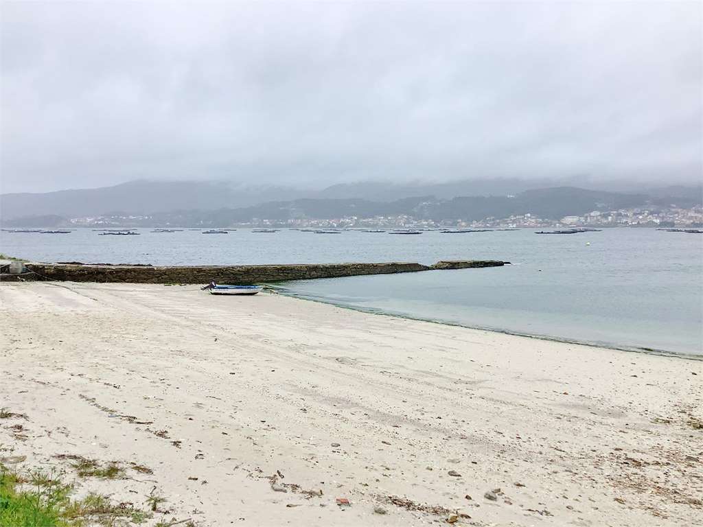 Playa Corviño en Boiro