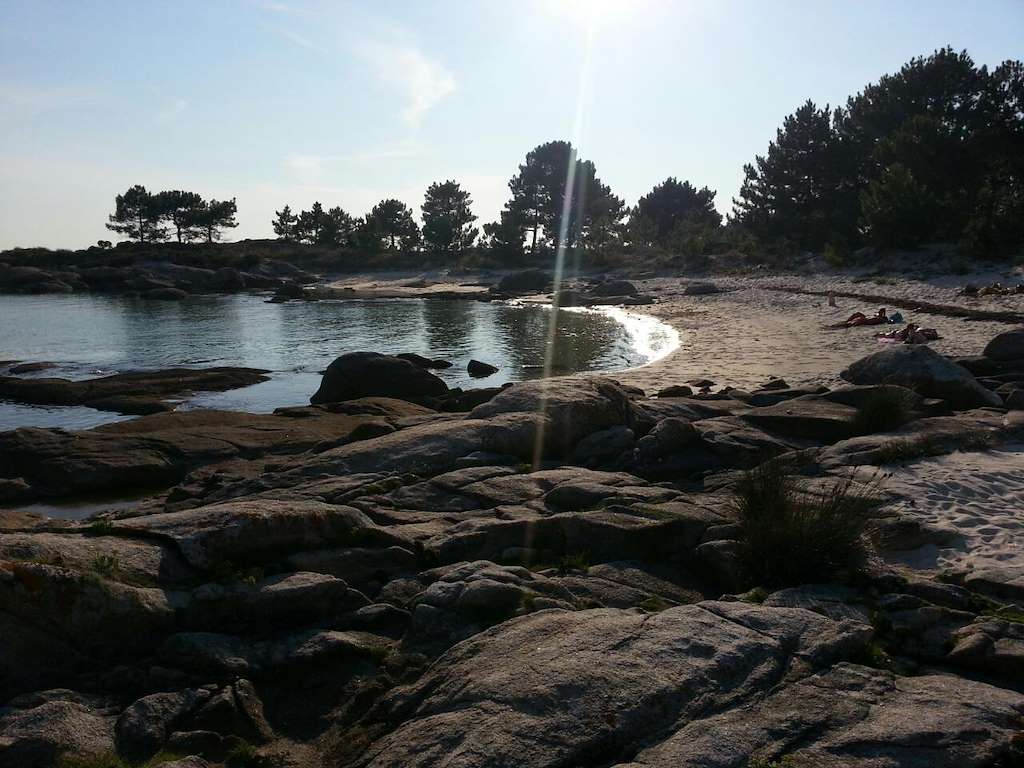 Playa Cova do Fiel en A Illa de Arousa