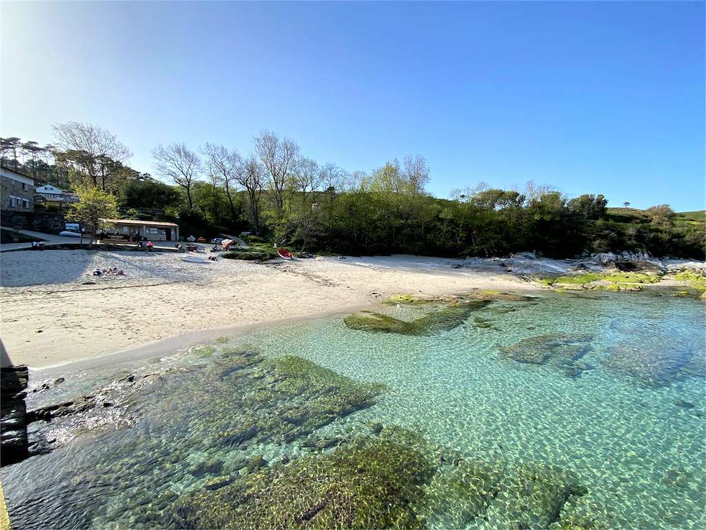 Playa Das Dornas en Bueu