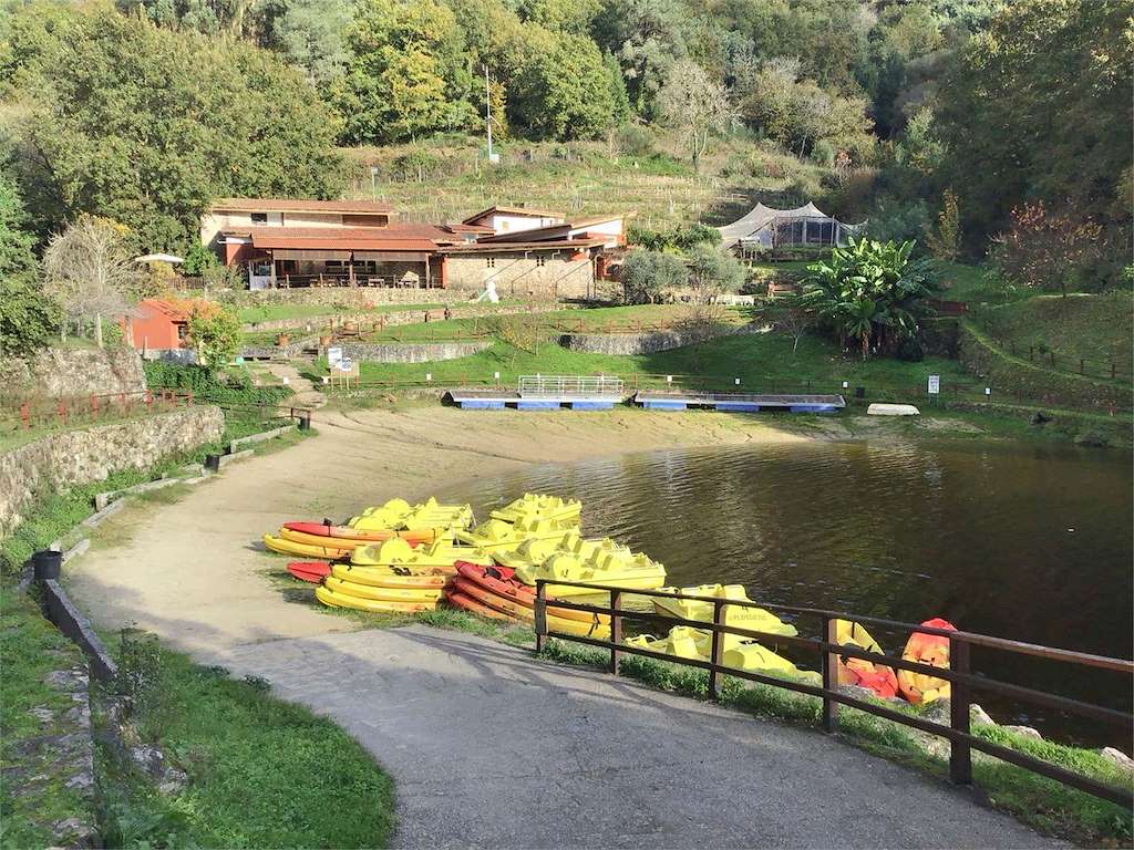 Playa de A Cova en O Saviñao