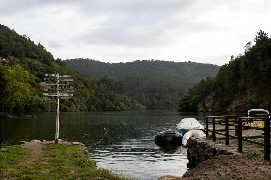 Playa de A Cova en O Saviñao