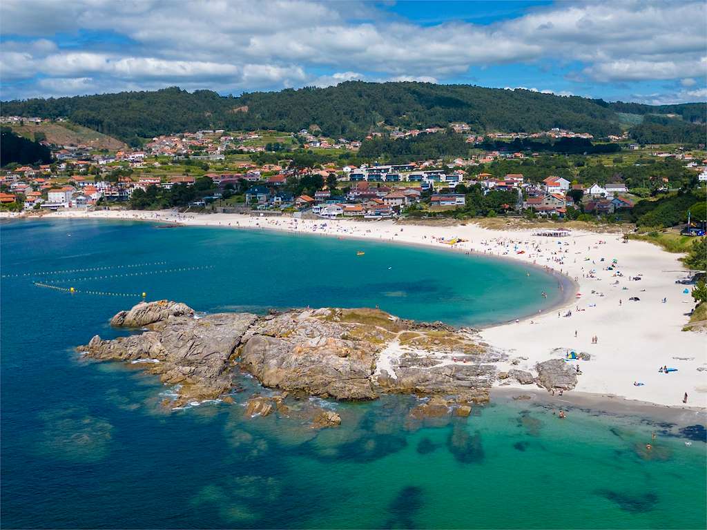 Playa de Areas en Sanxenxo