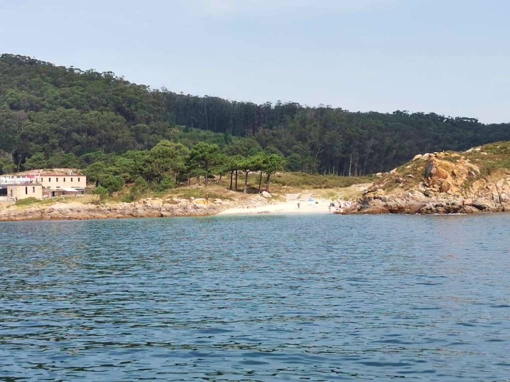 Playa de Areíña en Vigo