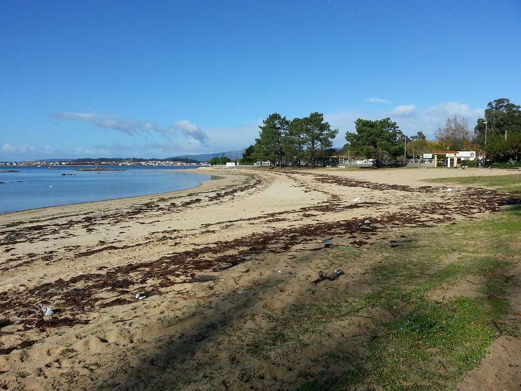 Playa de Ariño en Vilanova de Arousa