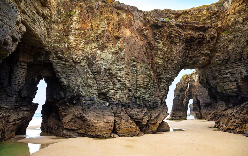 Playa de "As Catedrais" en Ribadeo