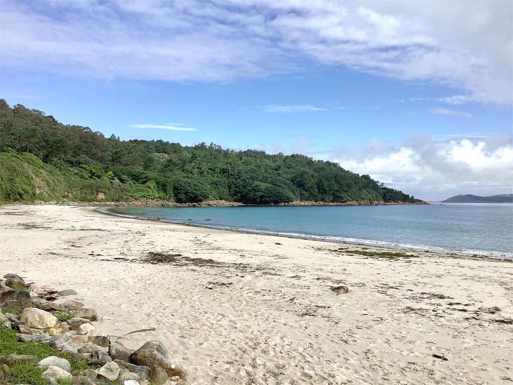 Playa de Barreiros en Muxía