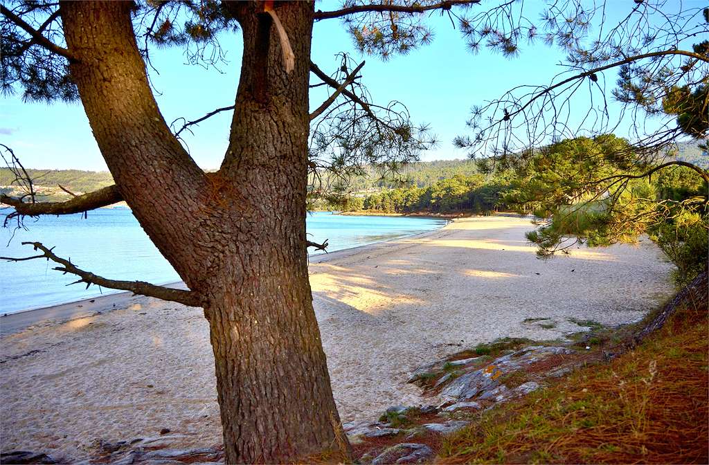 Playa de Broña en Outes