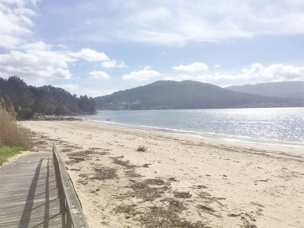 Playa de Broña en Outes