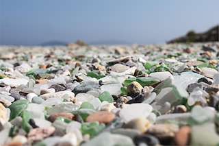 Playa de los Cristales de Silleiro