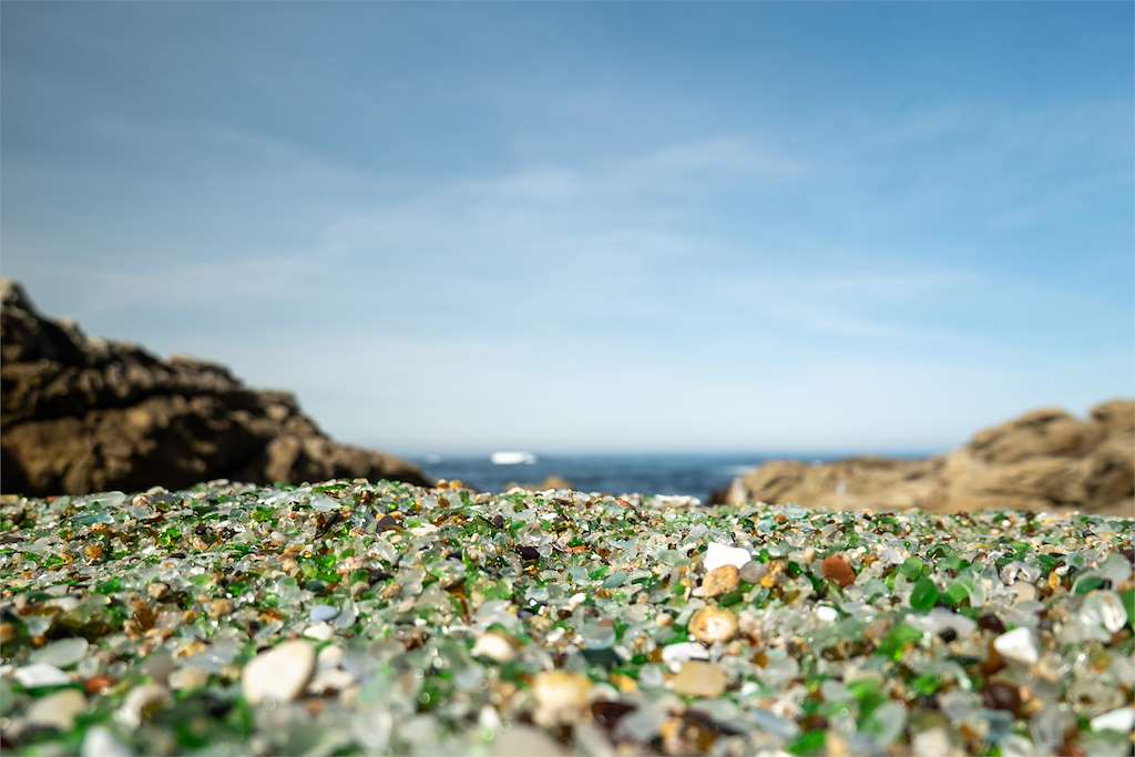 Playa de los Cristales en Laxe