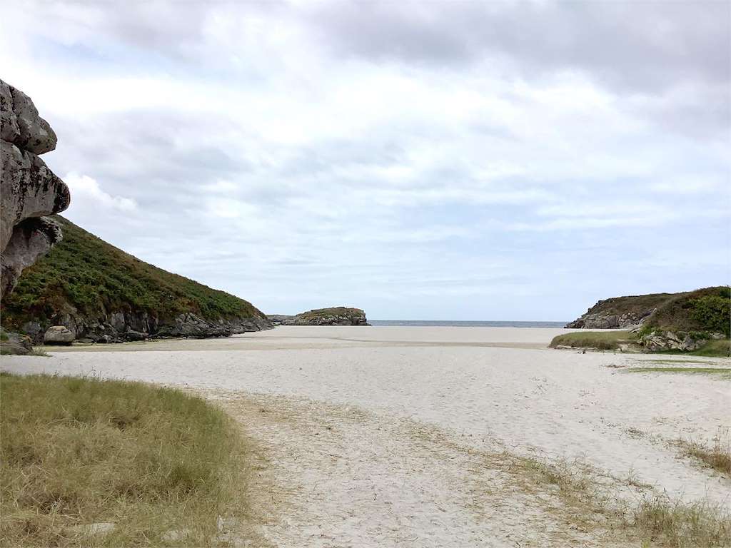 Playa de Niñóns en Ponteceso