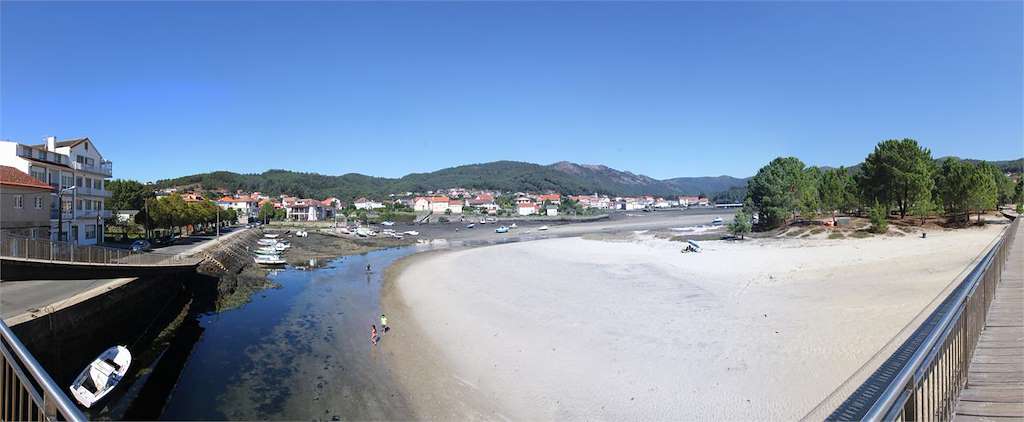 Playa de Parameán en Muros