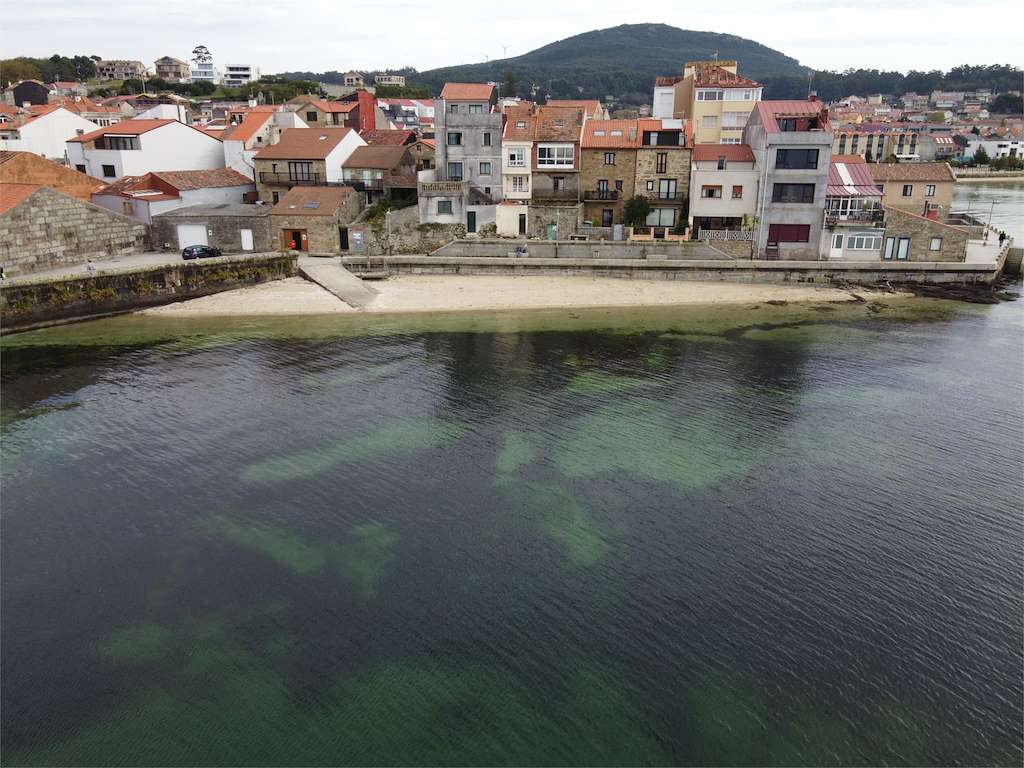 Playa de Portugalete en Vilagarcía de Arousa