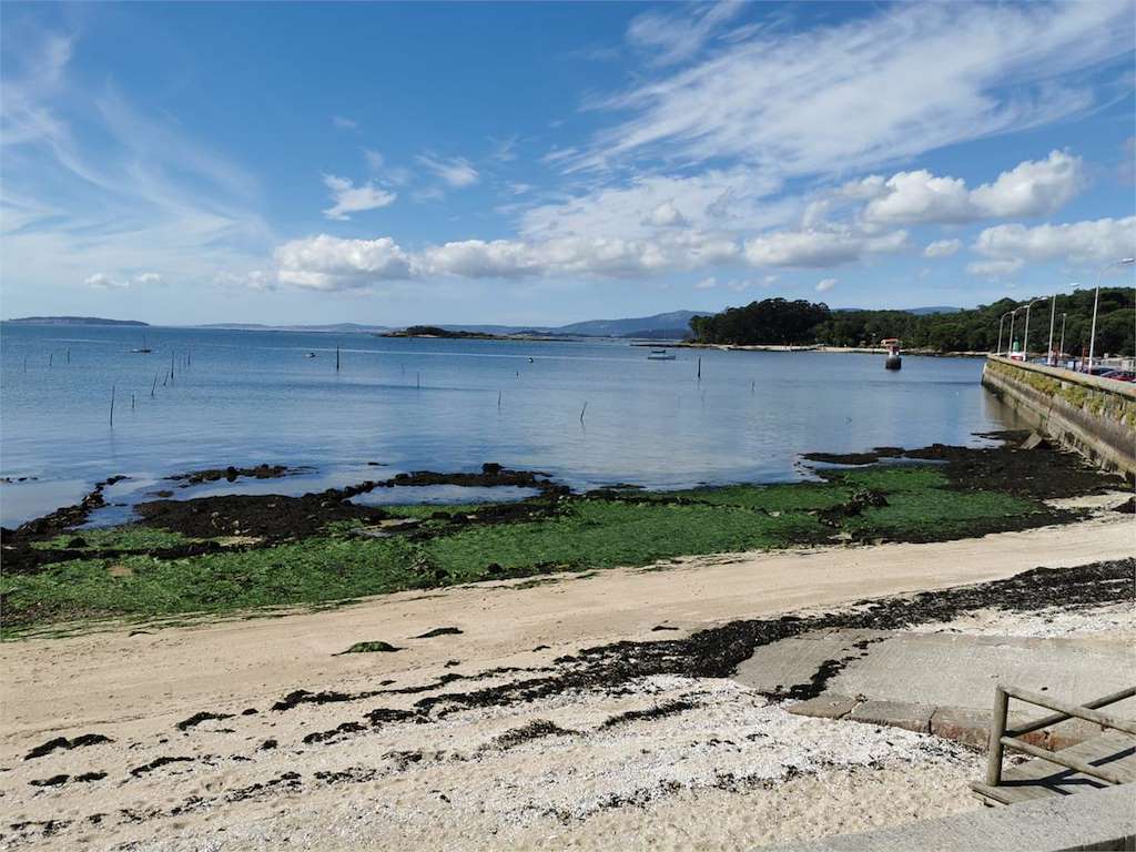 Playa de Portugalete en Vilagarcía de Arousa