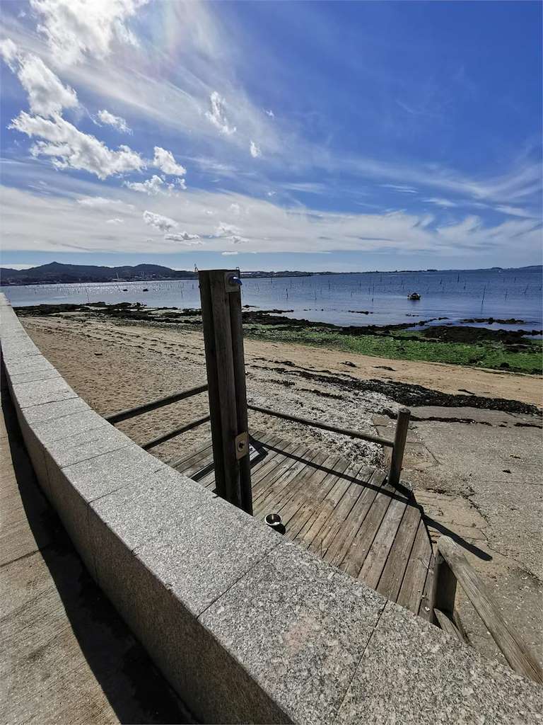 Playa de Portugalete en Vilagarcía de Arousa