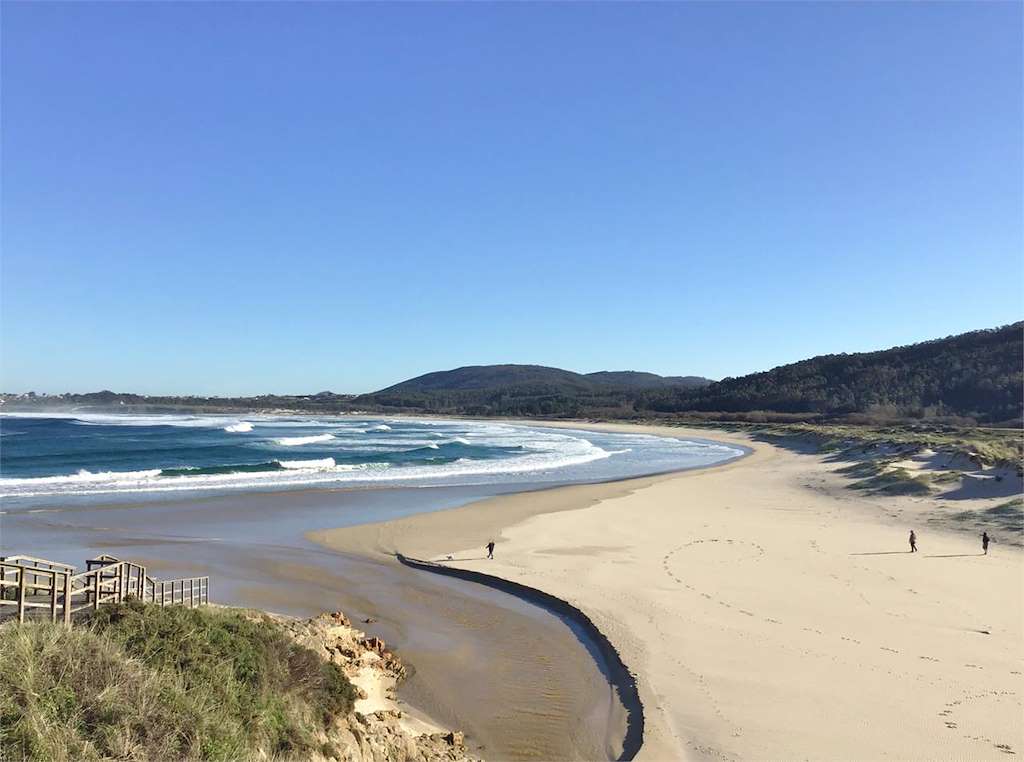 Playa de San Xurxo en Ferrol