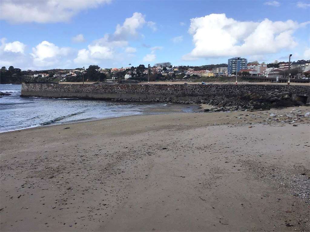 Playa de Santa Ana en Oleiros