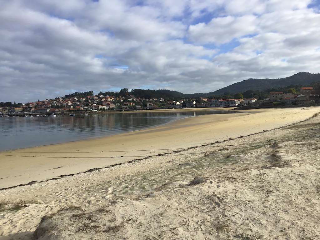 Playa de Vilariño en Cangas