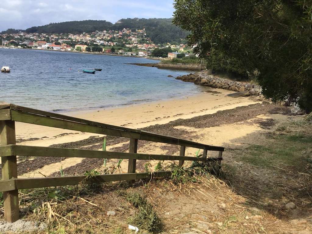 Playa do Mouro en Moaña