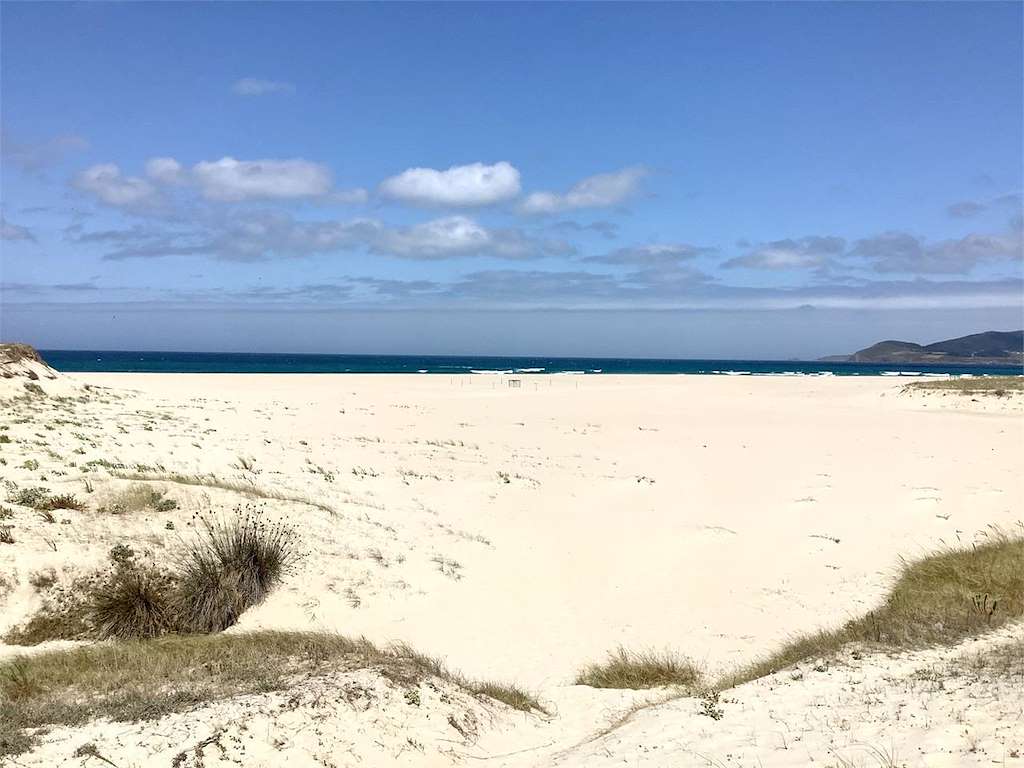Playa Do Rostro en Fisterra