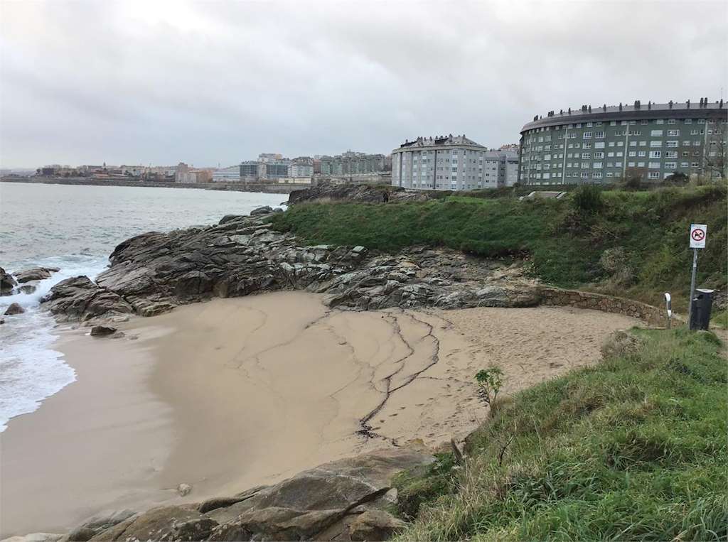 Playa Dos Moros en A Coruña