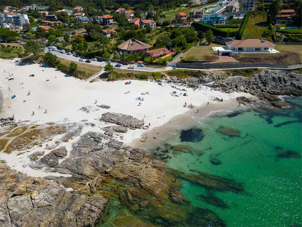 Playa Dos Mortos en Sanxenxo