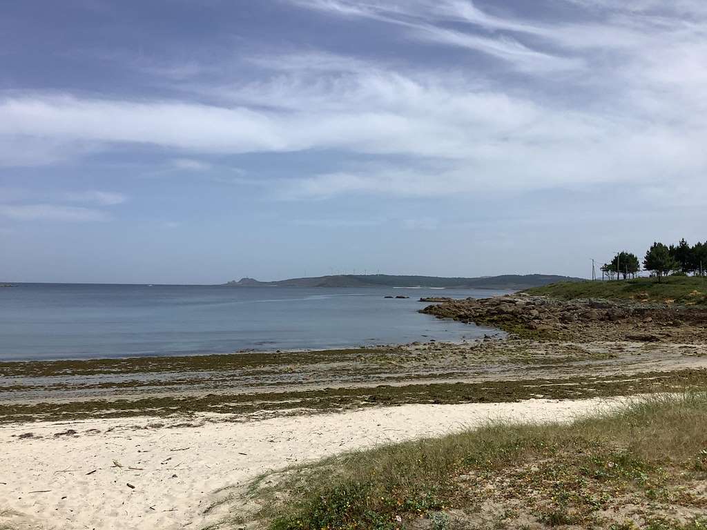 Playa Espiñeirido en Muxía