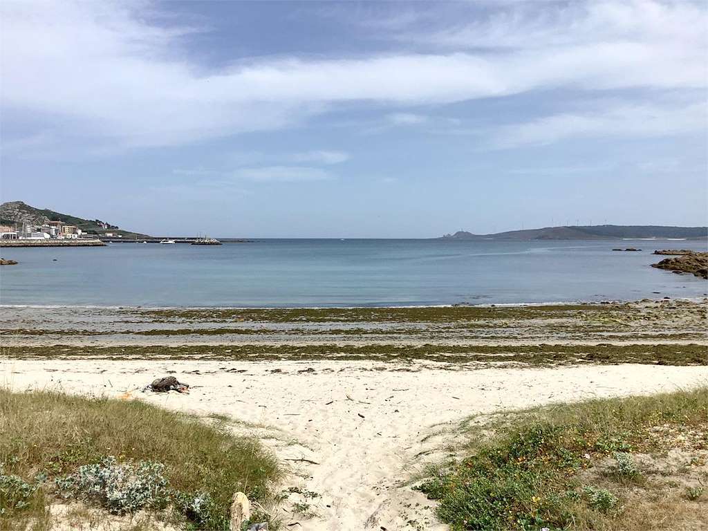 Playa Espiñeirido en Muxía