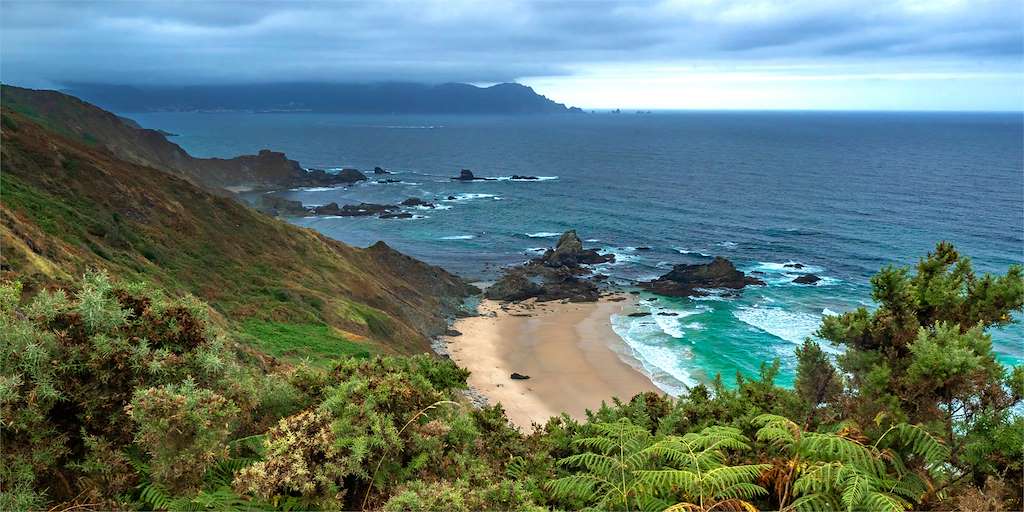 Playa Fábrega en Ortigueira