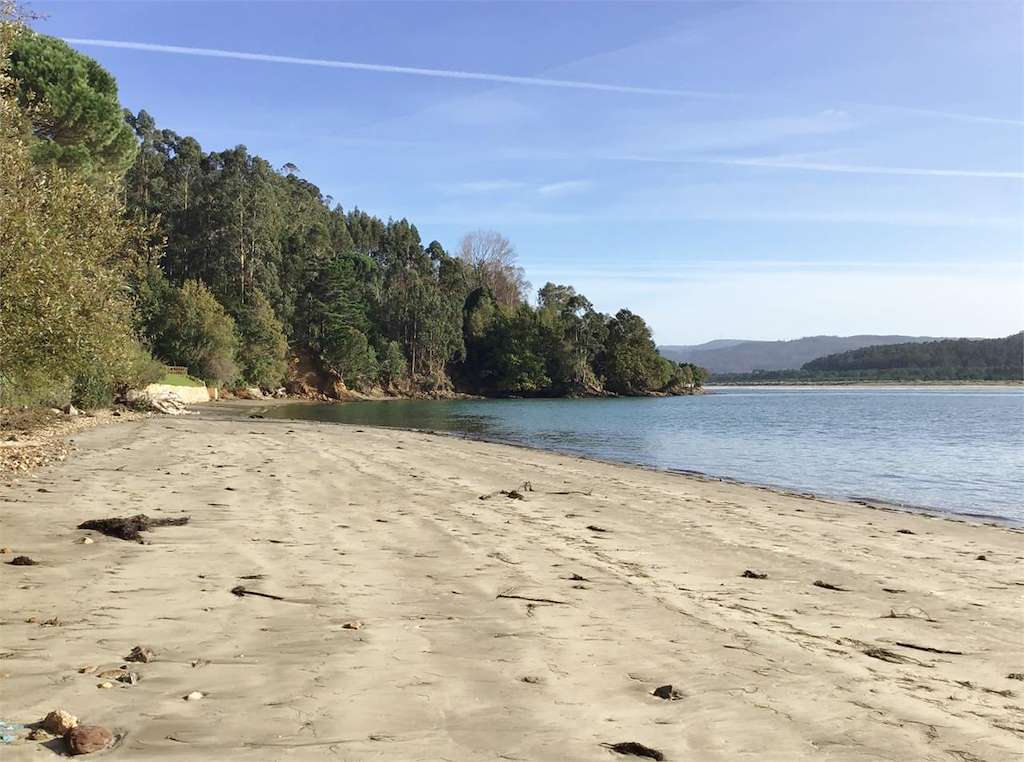 Playa Figueiras en Cariño